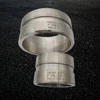 Forged fitting SW socket weld duplex 2507 2205 stainless steel 1/4" 3/4" 2" 3" inch pipe coupling 3000