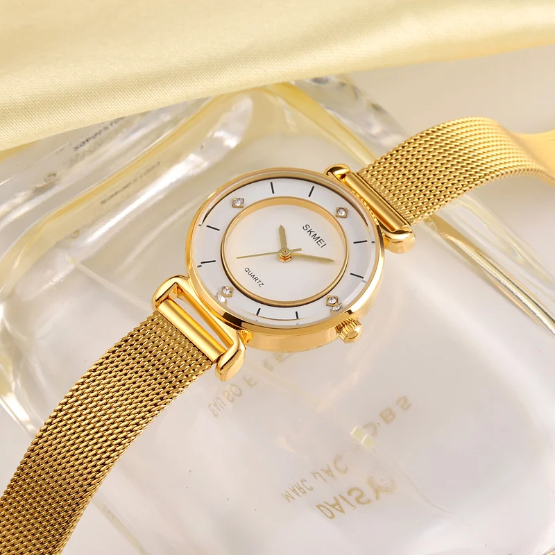 Skmei 1330 Women S Watches Fashion Steel Wrist Watch Ladies Watch Clock Mujer Bayan Kol Saati Montre Feminino Buy Kol Saati Montre Feminino Creative Women Watch Brown Women Watch Ladies Wrist Watches Product On