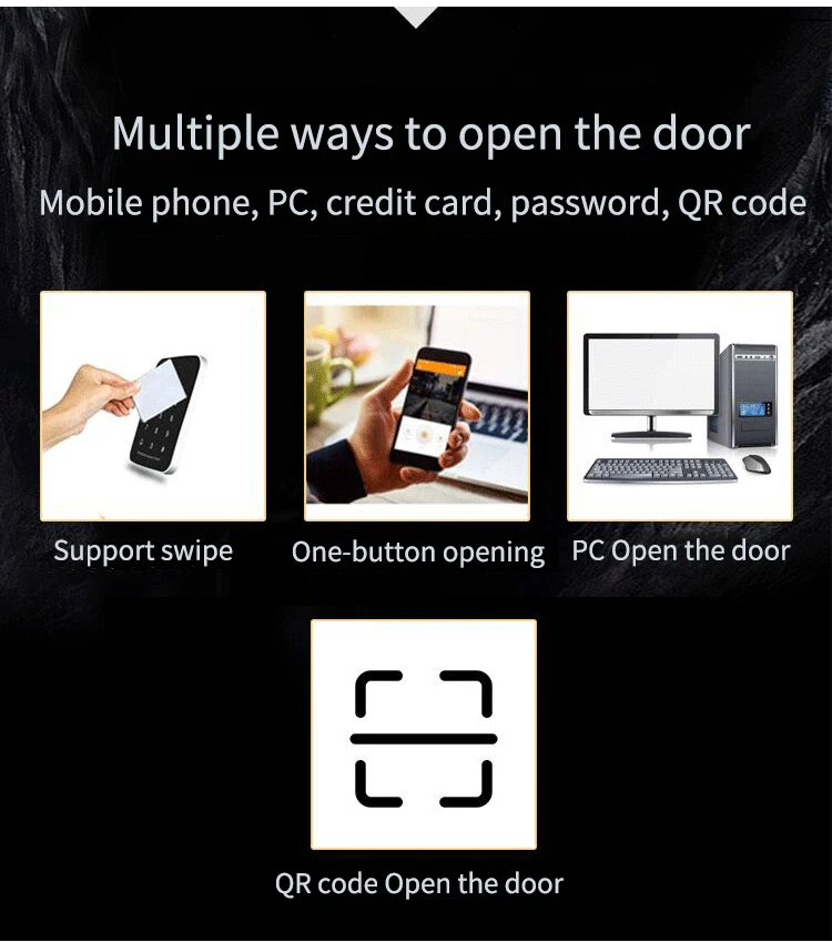 Smart QR Code Scanner - Remote Access Control System Q330