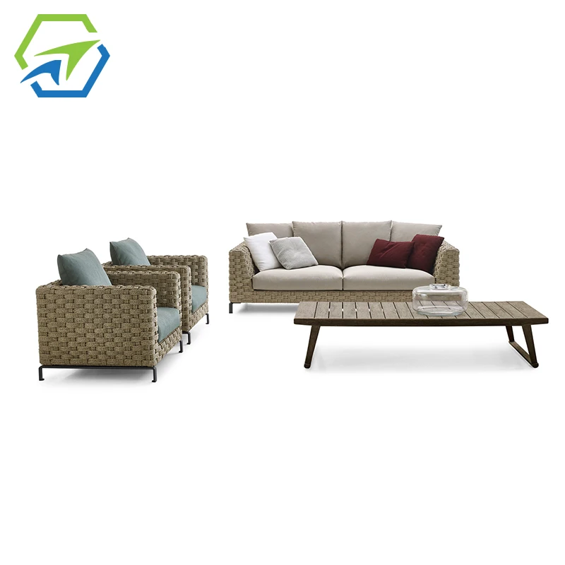 All Weather New Design Garden Furniture Sectional Garden Sofa Sets