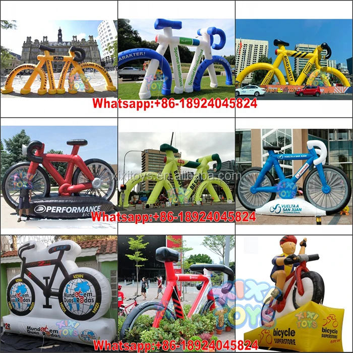 Inflatable 2025 bicycle toy