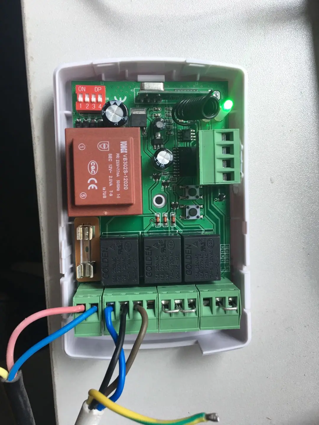 Smart Home Motor Controller For Rolling Door Garage Door With 433mhz