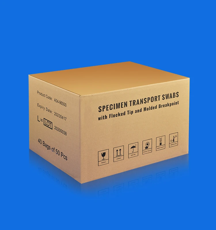 medical supplies oropharyngeal sampling swab flocked oral mouth