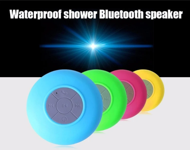 Handsfree Portable Wireless Build-in Microphone, Waterproof Blu etooth Shower Speaker - ANKUX.COM