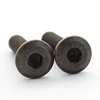 Dark Copper Plating Flat head hex socket Furniture connector screws Hexagon Funiture Bolts