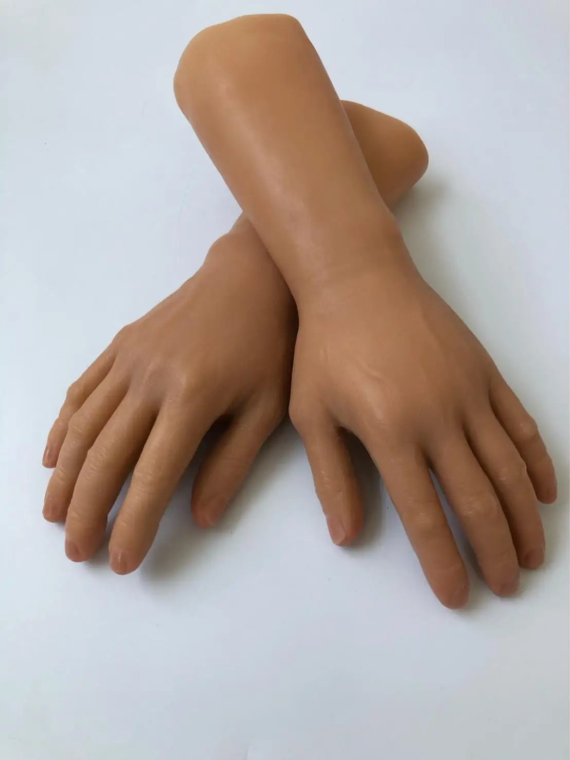 Prosthetic Silicone Cosmetic Hand Cover For Partial Hand Amputation ...