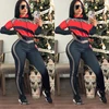 Wholesale exercise clothing women jogger suit sweartsuit set