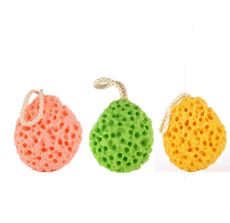 Wholesale Loofah Sponge Ball Soft Shower Puff Bath Soap Sponge Shower