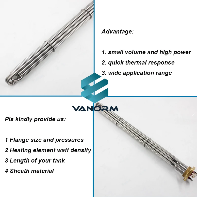 Boiler Flange Heater Element