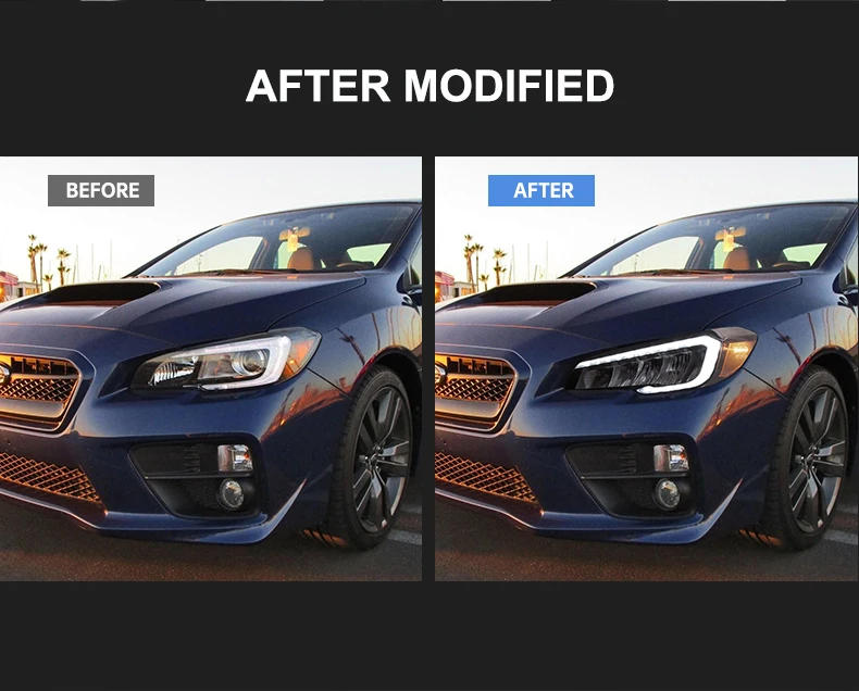 2016 sti headlights