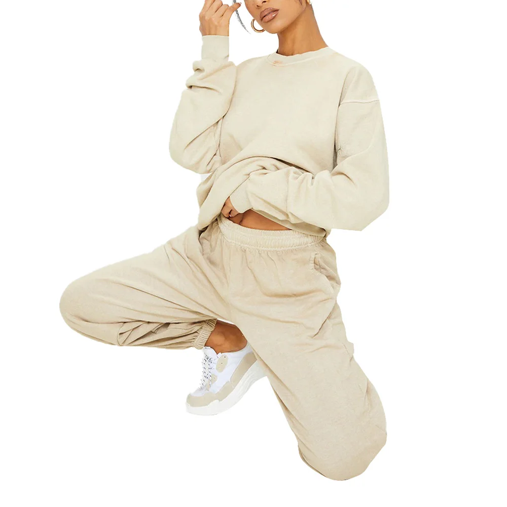 sweatshirt and joggers set womens