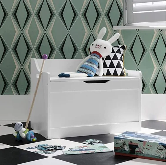 Mdf Toy Box With Safe Hinges For Kids Storage Multifunctional Kids Toys Organizer Buy Toy Box