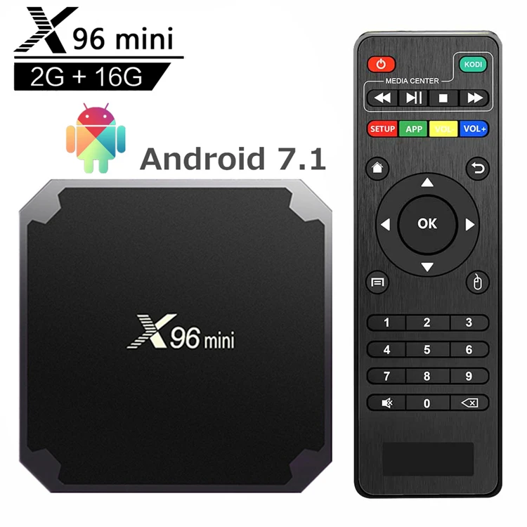 Qunshitech Online Sale Android 7.1 4k Hd Iptv Set Top Box Amlogic S905w