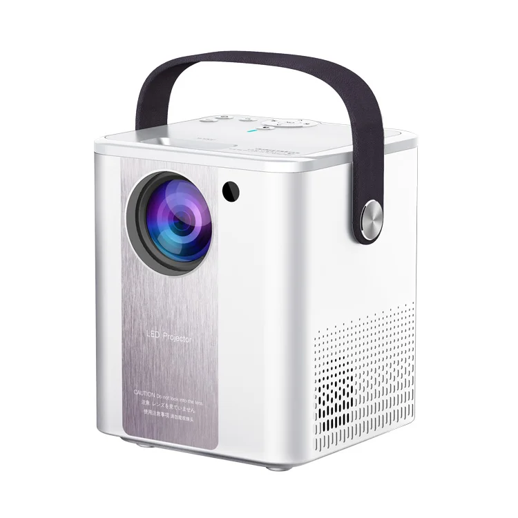 New technology 2020 portable led Android projector 2200 lumens  150 inch 800*480P 4k projector mini proyector