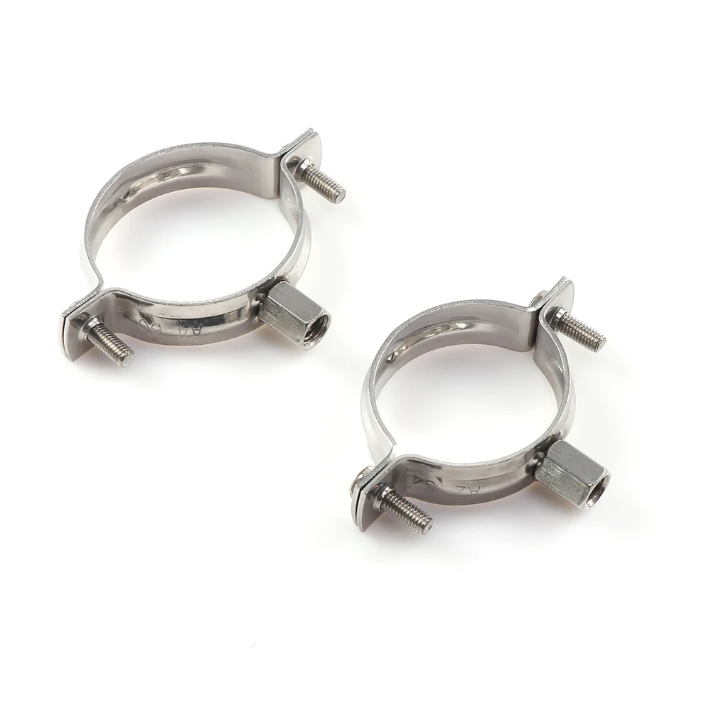 Stainless Steel Adjustable Pipe Clamp Hose Clamps Stainless Steel Heavy Duty Steel Pipe Clamp M