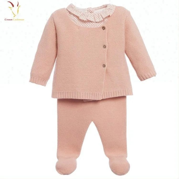 Baby Girls Winter Clothes in Cashmere Infant Clothing 