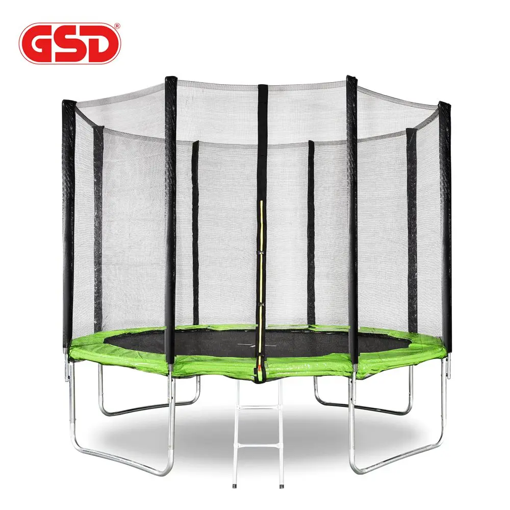 10ft4legs Outdoor Gym Bungee Trampoline With Safety Enclosures With Gs