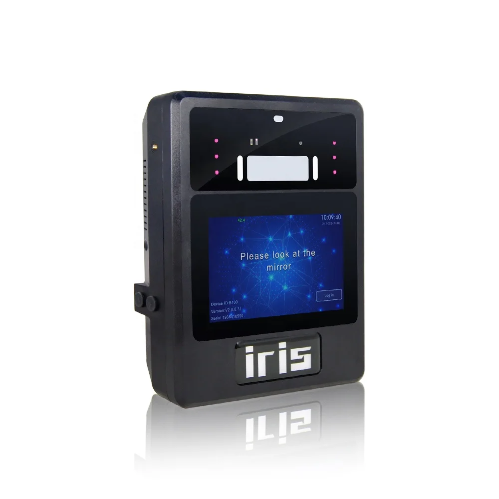 Eye Scanner Iris Recognition Access Control With TCP/IP Connected To Web Software