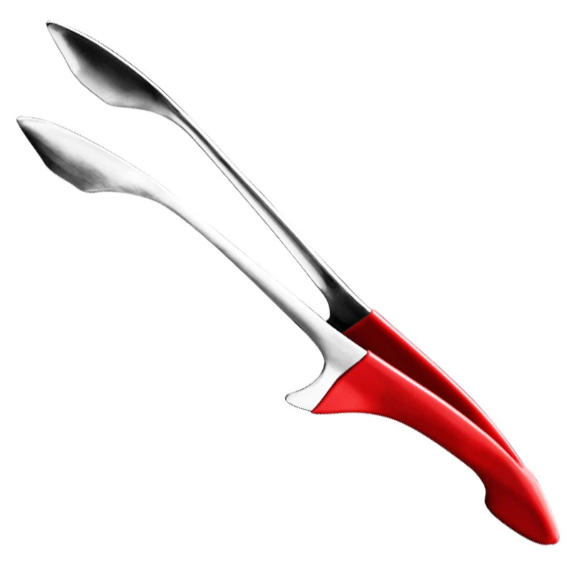 High Quality Stainless Steel Bbq Scissor Tongs Food Tongs For Korean