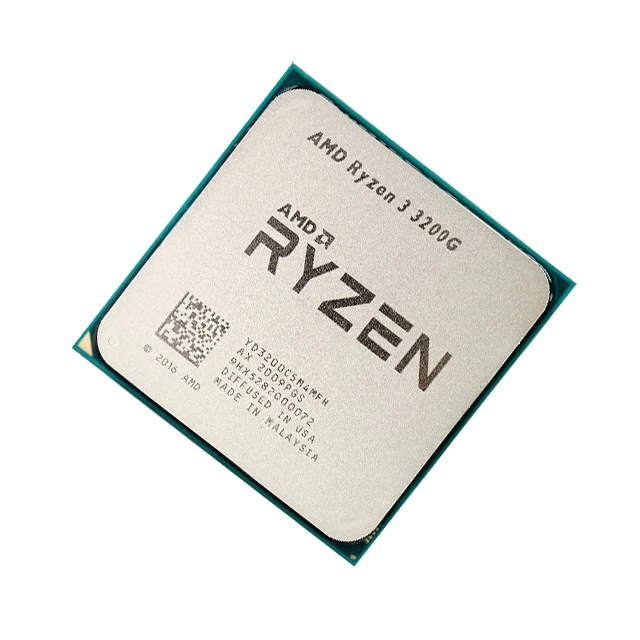 For Amd 3 3200g R3 3200g 3.6 Ghz Quad-core Quad-thread 65w Cpu ...