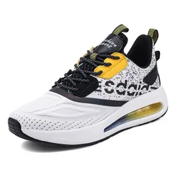 Factory Cheap Price Mens Air Running Shoes Breathable Walking Sport Tennis Sneakers Shoes