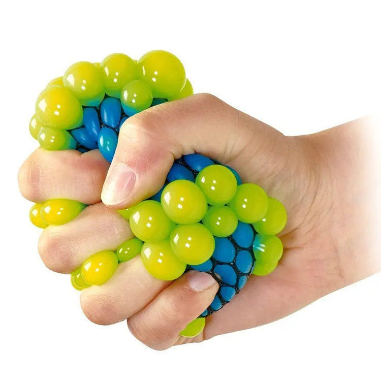 Slimeantistress Anti Hand Squish Net Rainbow Squeeze Toy Grape Pressure  Decompression Slime Stress Relief Squishy Mesh Ball - Buy Squishy Mesh  Ball,Squeeze Ball,Squishy Stress Relief Balls Product on Alibaba.com