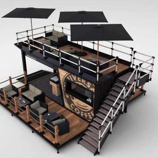 Customized Container Commercial Structures - iContainerHome.com Idee bar, Chiosc