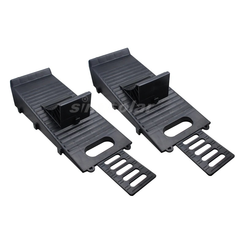 Double Sides Antislip Surface Plastic Car Wheel Stopper Chock