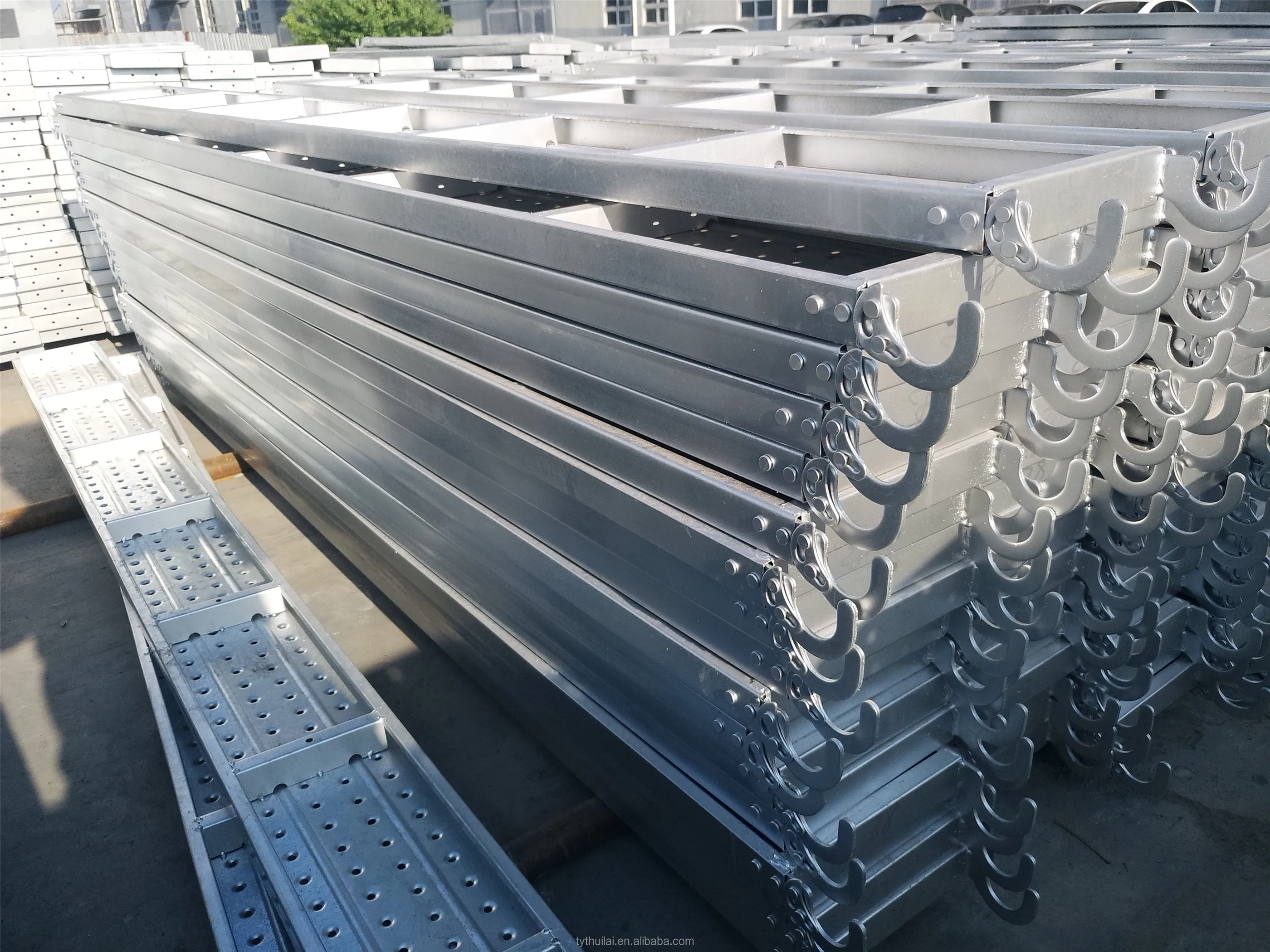 Cheap Price Galvanized Metal Catwalk Board Scaffolding Steel Plank ...