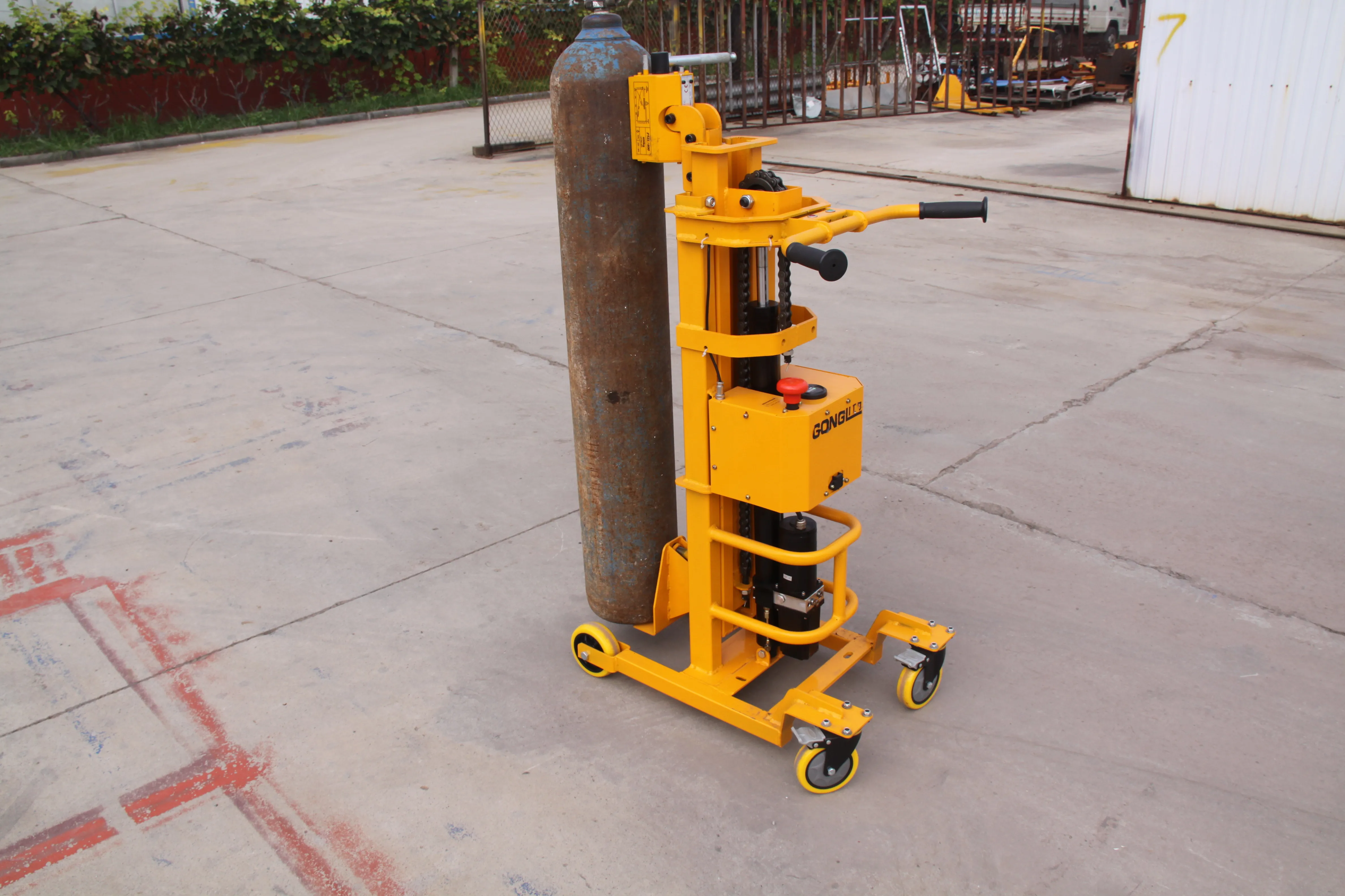 Safe Gas Cylinder Pallet Truck 200kg Capacity