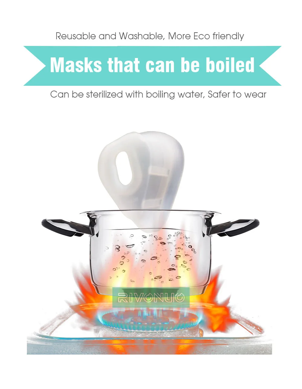 KingCare S9 Reusable Washable Food Grade Silicone Pollution N99 Air Purifier Fashion Half N95 Face Mask for Germs Allergies PM2.5 Pollution - KingCare | KingCare.net