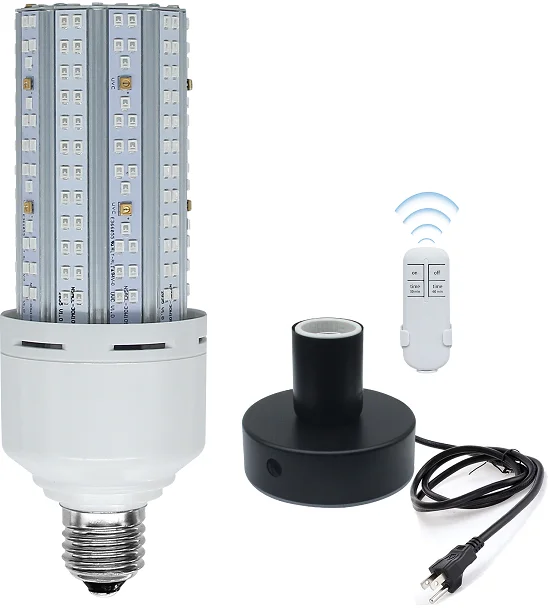 Household Ultraviolet Disinfection UV Light Bulb 100W E27 Corn Led uvc 254nm germicidal lamp For Sterilization
