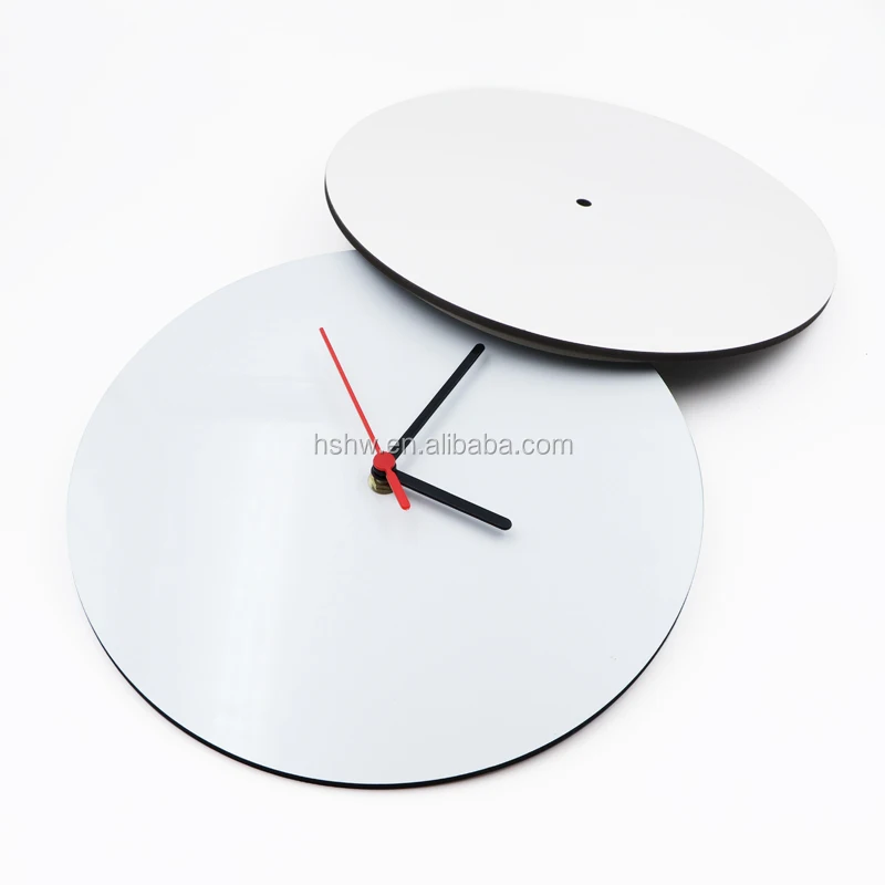 Custom Wall Mdf Sublimation Clock Blank Buy Mdf Sublimation Clock
