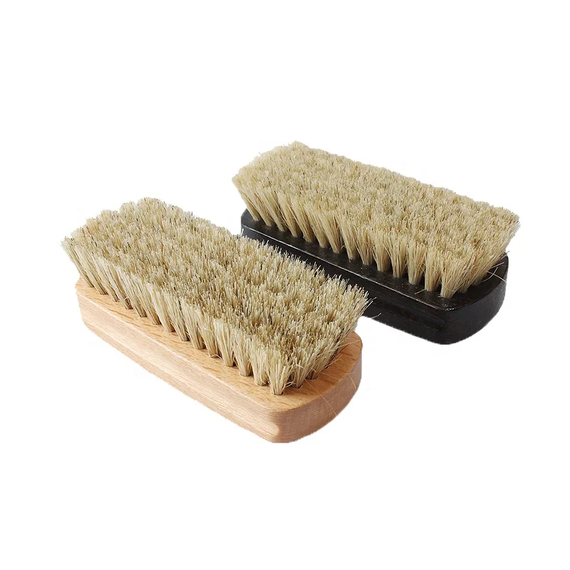 High quality 100% horse hair shoe brush