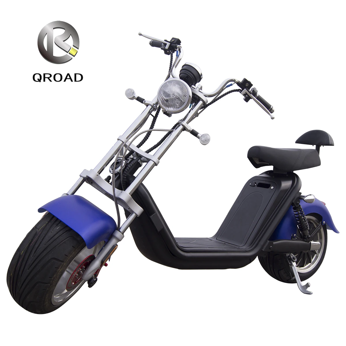 Электроскутер citycoco QROAD Chopper 3000w 28ah