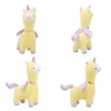 Set doodle one-horn alpaca figure creative web celebrity grass mud horse plush toy doll angel pony soft pillow