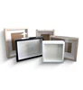 Wholesale white 11x14" shadow box photo frame Box Display Case Baby and Sports Memorabilia Wedding Wall