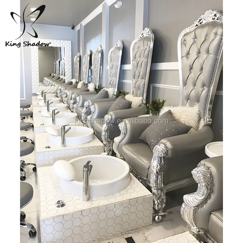 Hot Sale Item Luxurious Princess Chair King Throne Pedicure Chair For