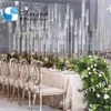 Hot sell crystal glass candelabra wedding centerpieces