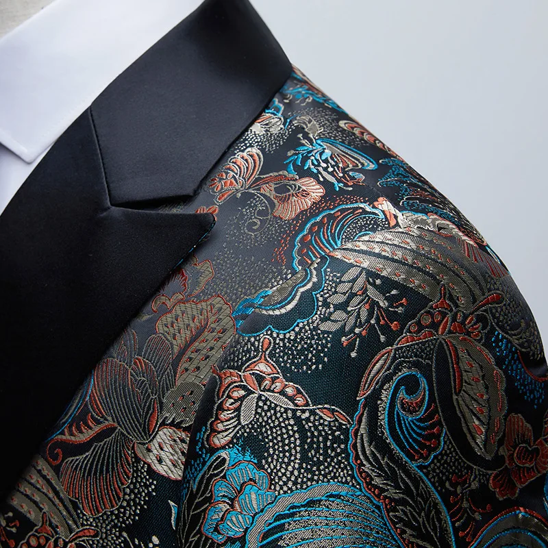 Latest High quality royal blue coat pant photos designs wedding turkey Italy men wedding suit for office 