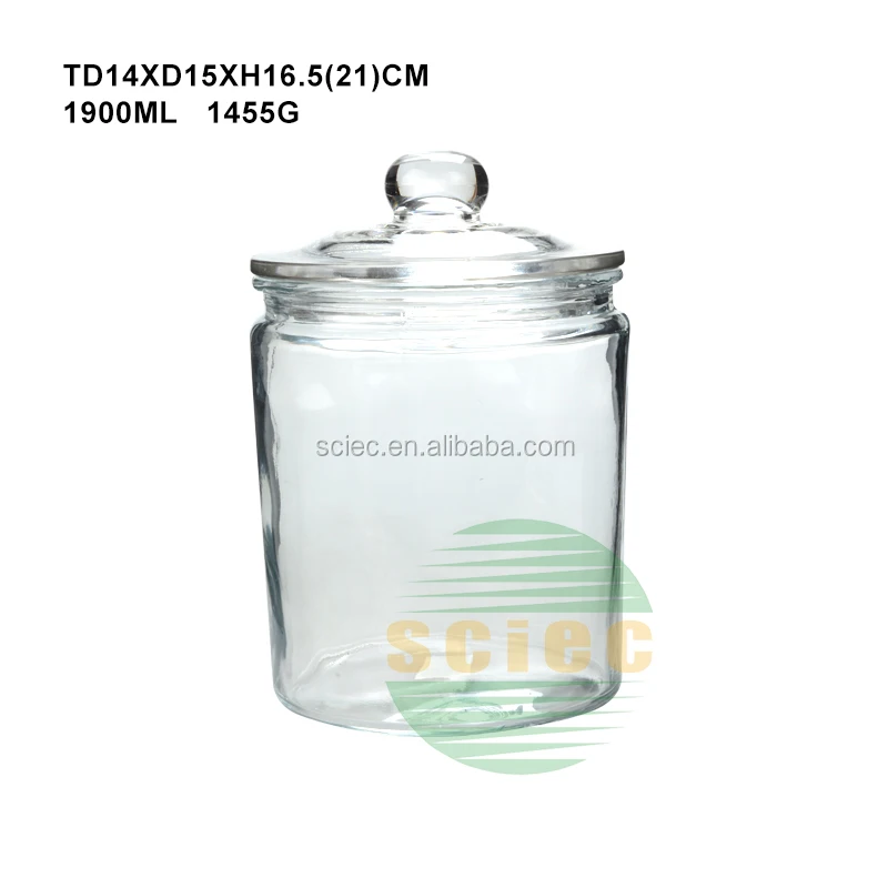 Airtight Sugar Cube Container,Decorative Glass Jars,Sugar Bowl With Lid