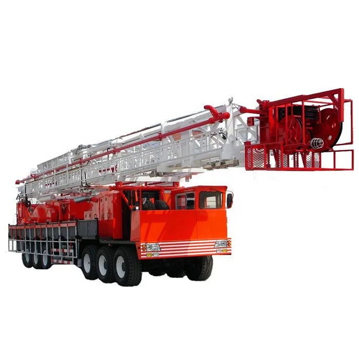 
750HP workover rig truck-mounted ZJ30 drilling rig 