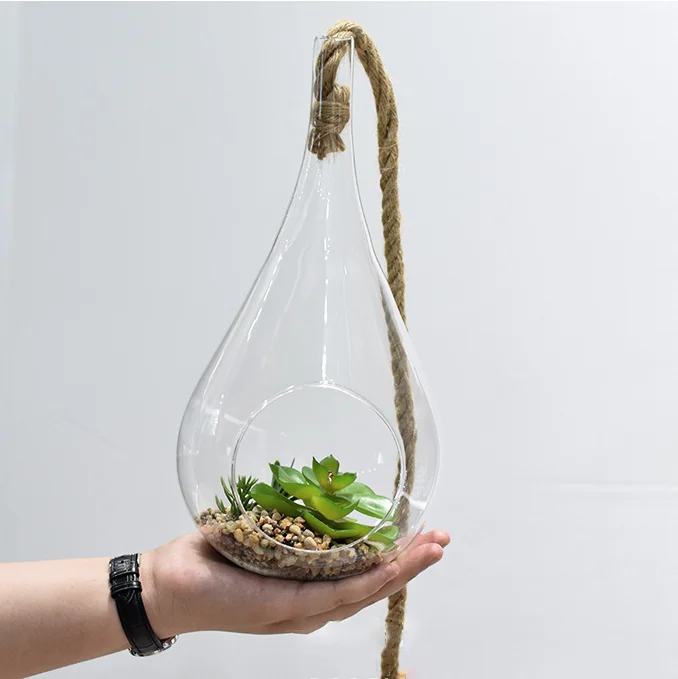 Teardrop Hanging Terrariums Buy Hanging Glass Droplet Vase,Hanging Terrarium Glass Orb,Glass