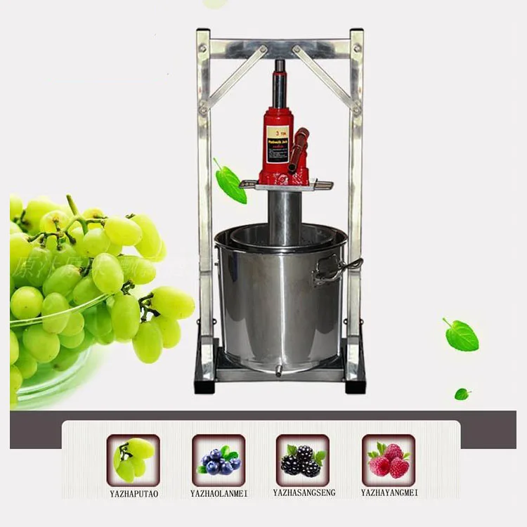 Stainless Steel Grape Hand Hydraulic Juicer Machine Juice Crusher Grape