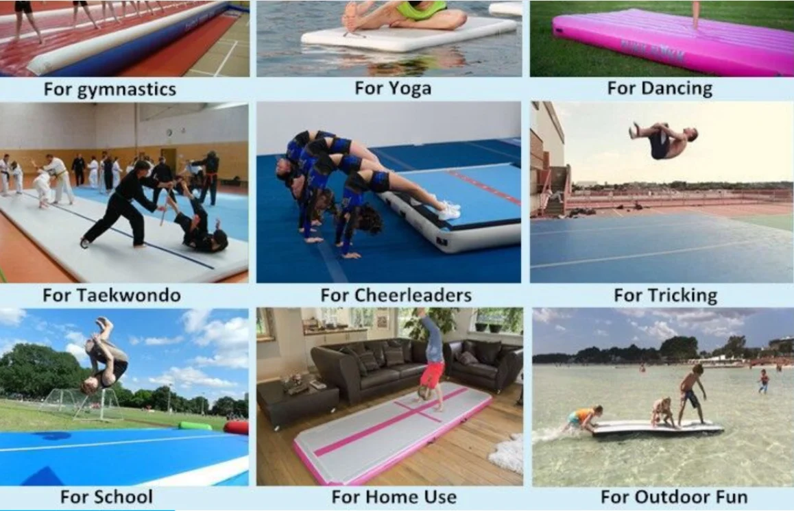 10ft Inflatable Air track Mat Inflatable Gymnastics Tumbling