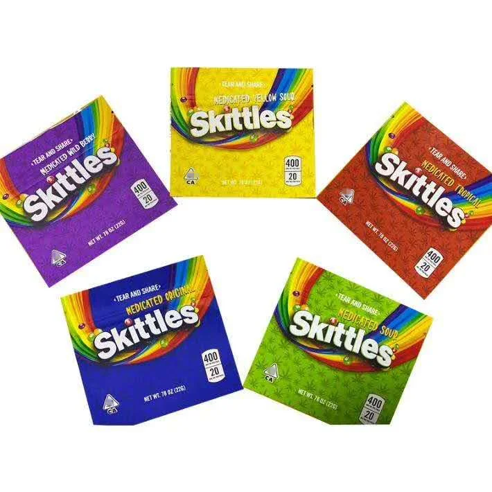 

skittles bags,100 Pieces