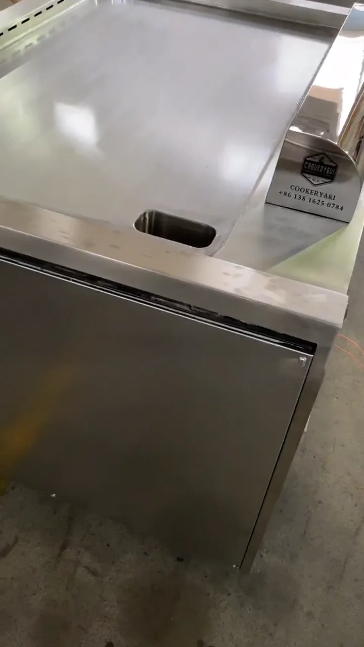 Japanese Restaurant Electric 1.6m Teppanyaki Grill Table Buy Electric