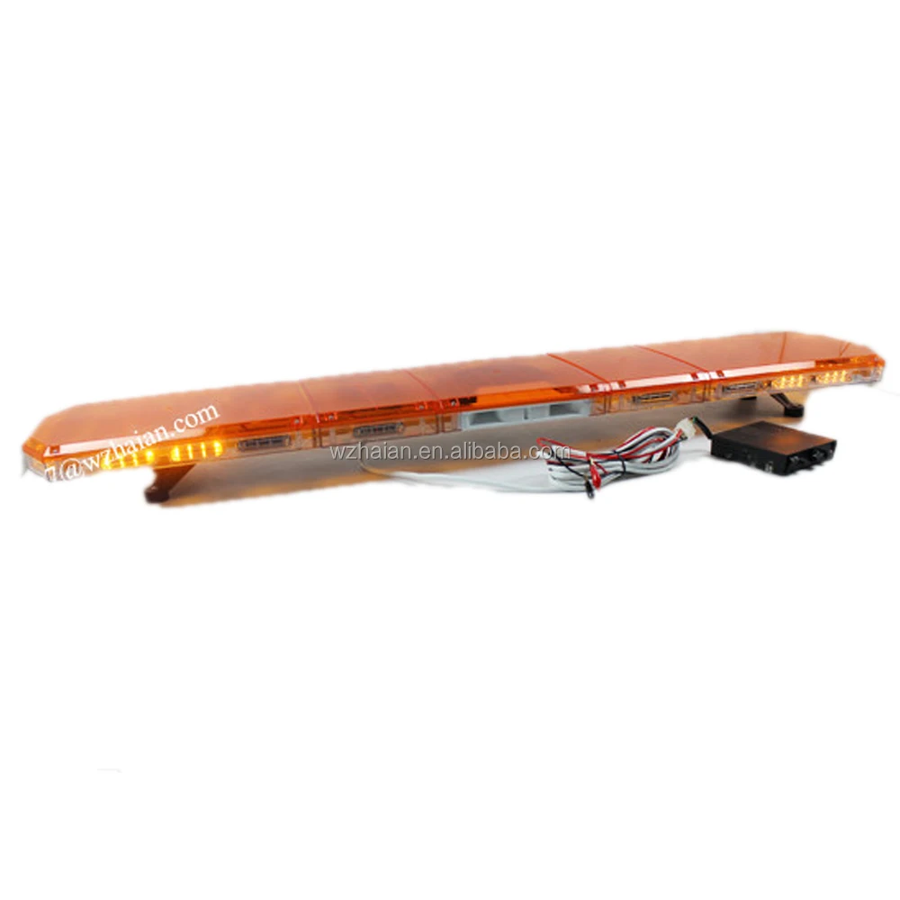 Customizable Global Wholesale Amber Police Olice Light Bar