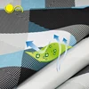 dri fit digital printed microfiber functional recycled polyester satin woven fabric