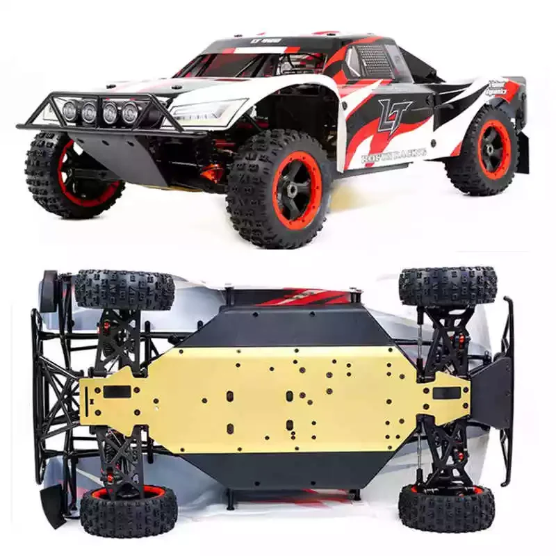 2022 Rofun 1/5 Scale Gas Powered rc car 45CC Rovan LT 2 Stroke Gasoline  Engine Parts 4WD RTR Short Course Truck Nitro Gas